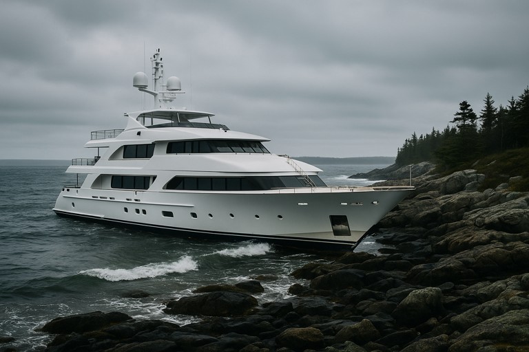 Authorities Respond to Luxury Yacht Crash on Nova Scotia Shore, Uncover $1.5M Onboard